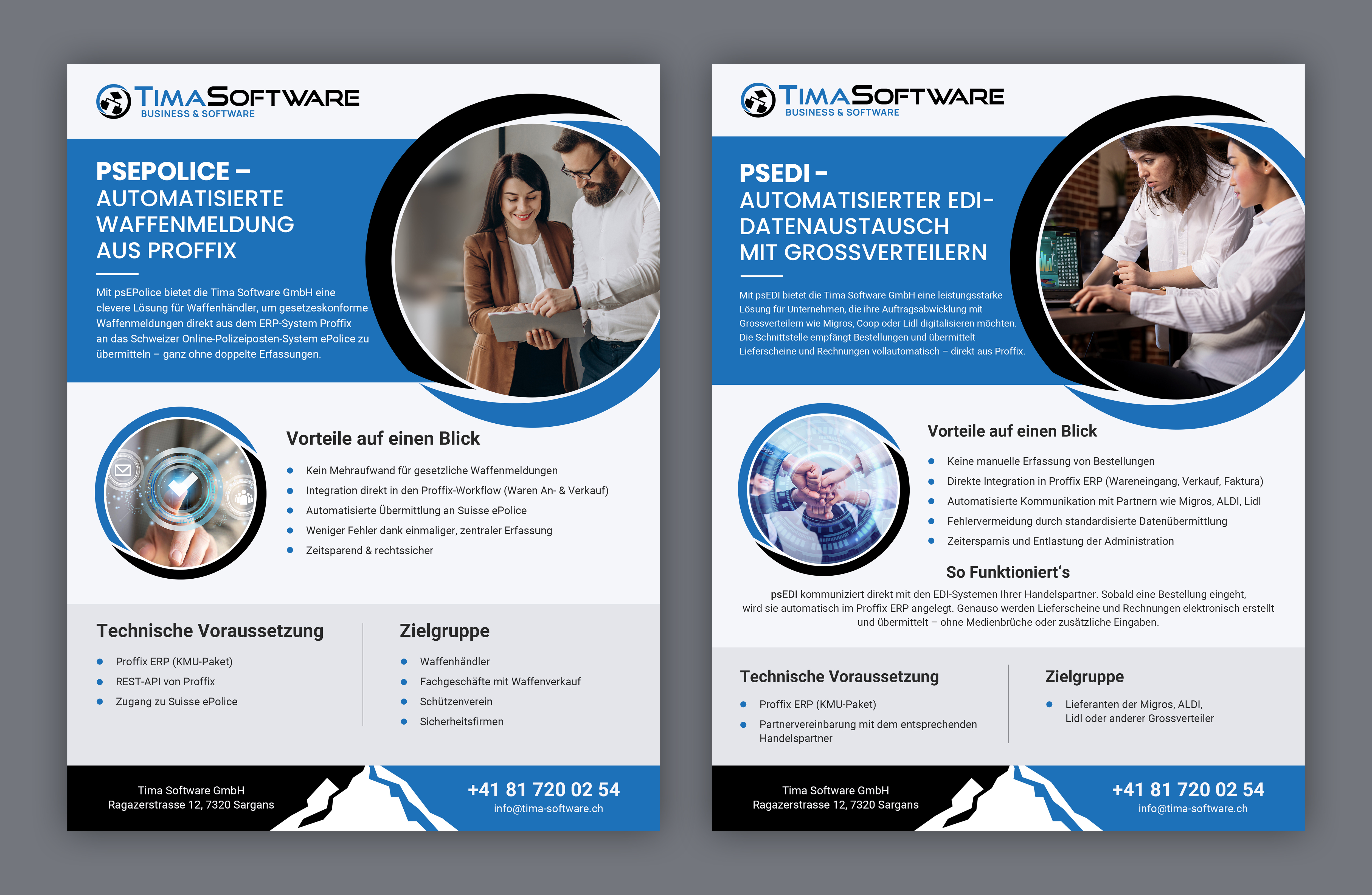 Flyer-Design von @u9icorngraphix für ProSim GmbH | Design #35697438