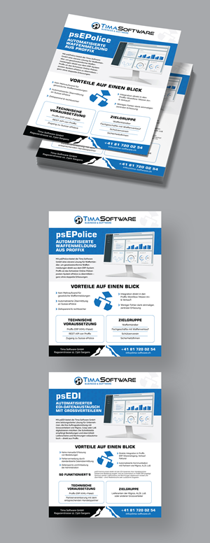 Design de Flyer par Aksh Design Studio pour ProSim GmbH | Design #35683485