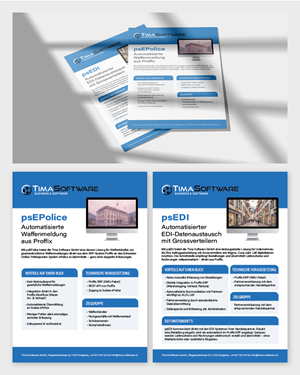 Design de Flyer par Des!gn pour ProSim GmbH | Design #35676309