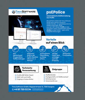 Flyer Design by Stan$oul for ProSim GmbH | Design: #35658486