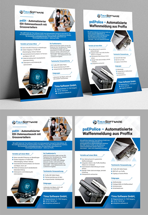 Design de Flyer par Dzhafir pour ProSim GmbH | Design #35668325