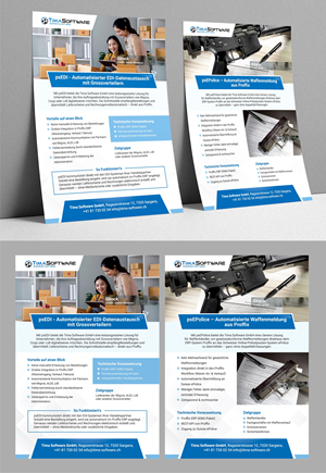 Flyer Design by Dzhafir for ProSim GmbH | Design: #35668326