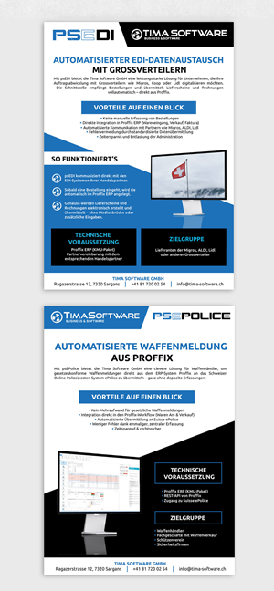 Flyer Design by DA. for ProSim GmbH | Design: #35666492