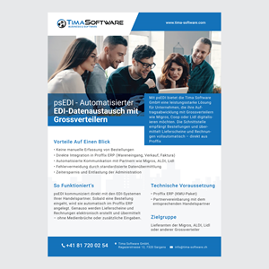 Flyer Design by Ambarwati Yuliana for ProSim GmbH | Design: #35671448