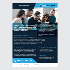 Flyer Design by Ambarwati Yuliana for ProSim GmbH | Design: #35671451