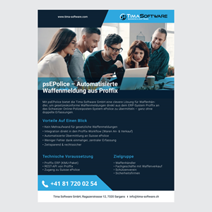 Flyer Design by Ambarwati Yuliana for ProSim GmbH | Design: #35671453