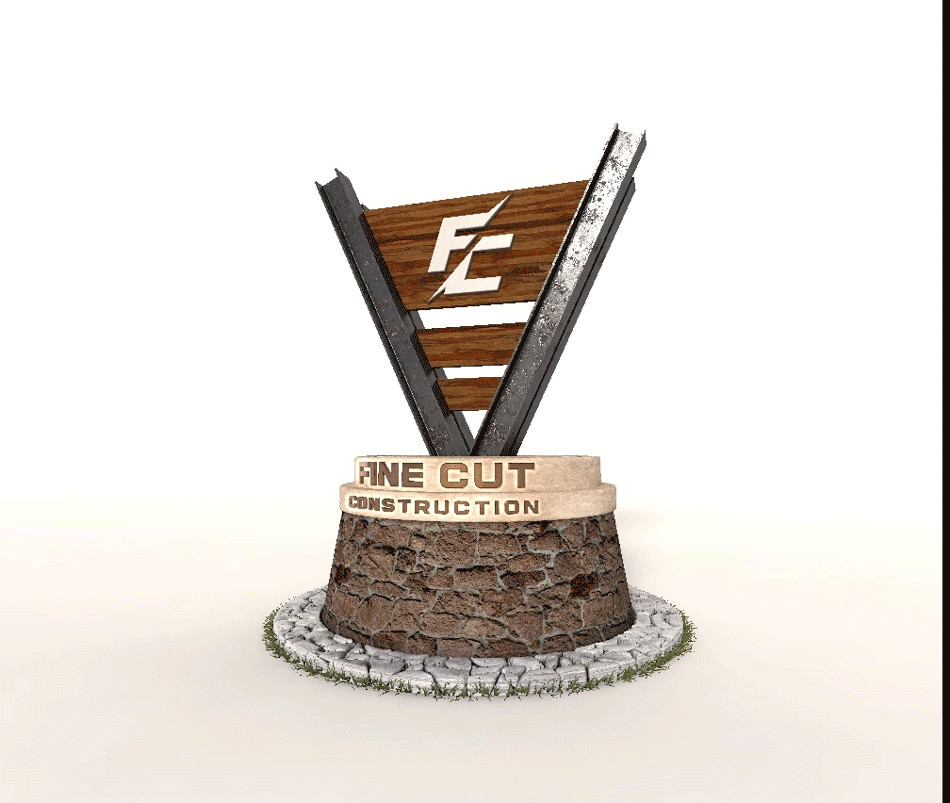 3D Design by Rickyy for Fine Cut Construction | Design #35689063