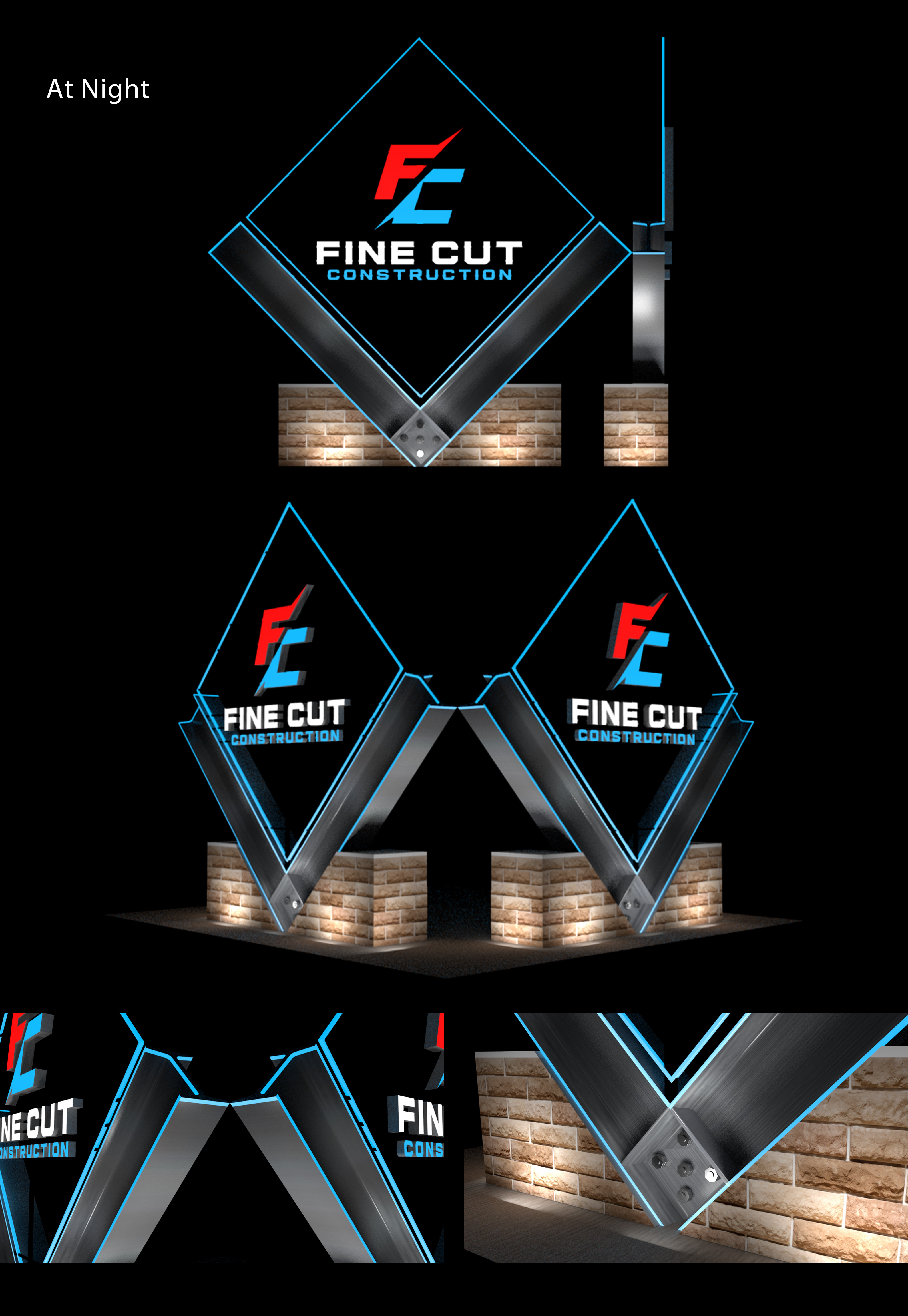 3D Design by Creative D2024 for Fine Cut Construction | Design #35681215