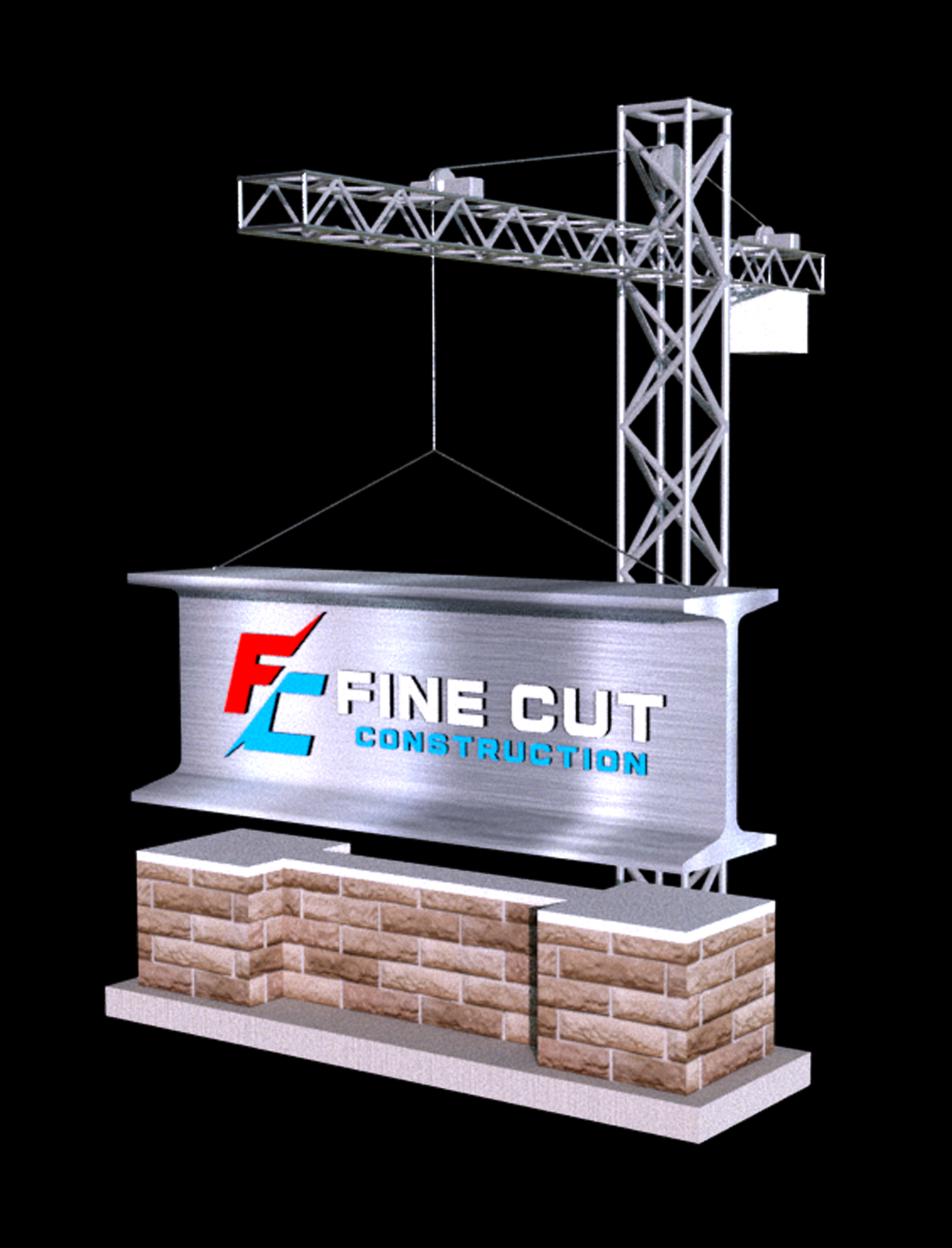 3D Design by Creative D2024 for Fine Cut Construction | Design #35681433