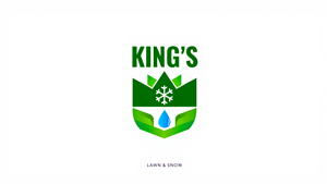Logo Design by HSL Brain for King's LawnCare | Design: #35733292