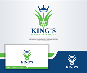 Logo Design by element2 for King's LawnCare | Design: #35721066