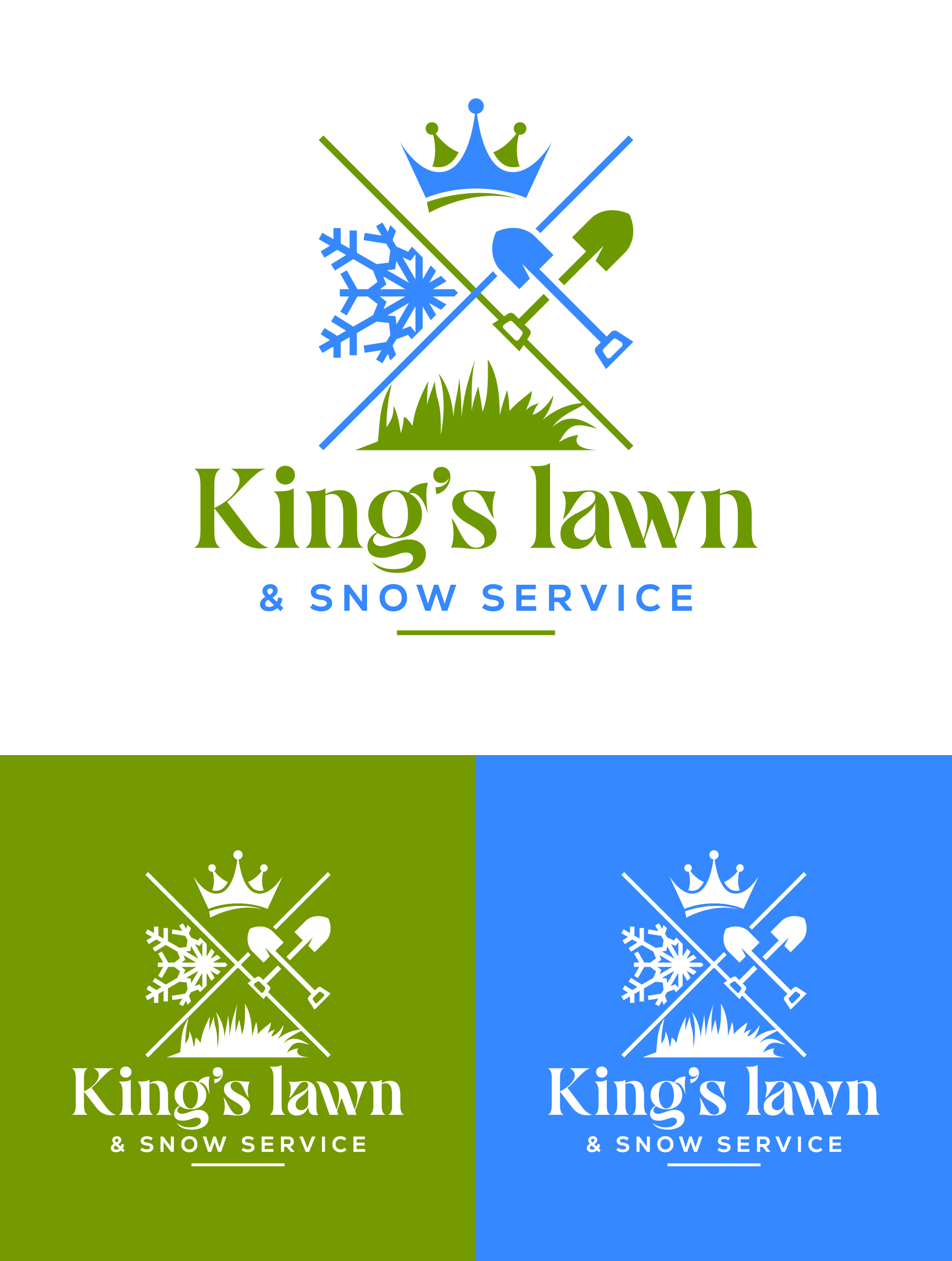 Diseño de Logo por debdesign para King's LawnCare | Diseño #35732006
