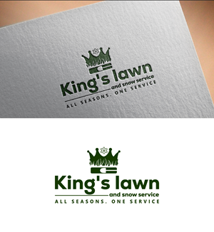 Diseño de Logo por fly  design para King's LawnCare | Diseño: #35731585