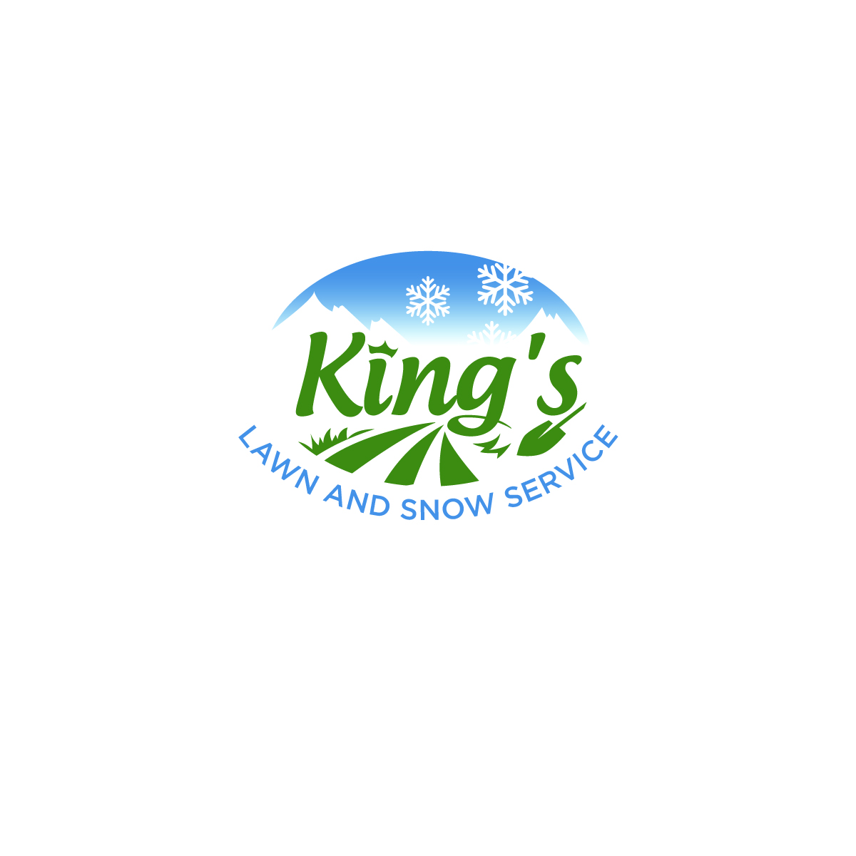 Diseño de Logo por fly  design para King's LawnCare | Diseño #35734680