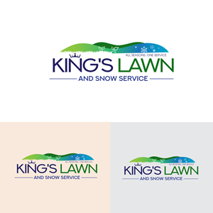Logo Design by fly  design for King's LawnCare | Design: #35734681