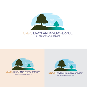 Logo Design by fly  design for King's LawnCare | Design: #35734682