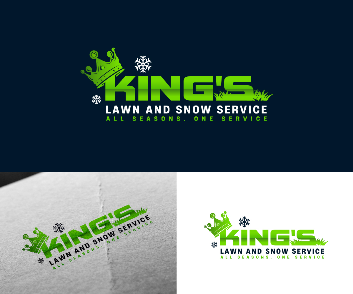 Logo Design by Ansh Design for King's LawnCare | Design #35723068