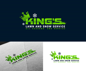 Logo Design by Ansh Design for King's LawnCare | Design: #35723068