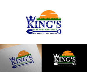 Diseño de Logo por Ansh Design para King's LawnCare | Diseño: #35723069