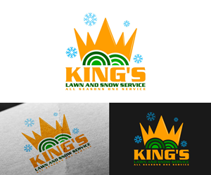 Logo Design by Ansh Design for King's LawnCare | Design: #35723076