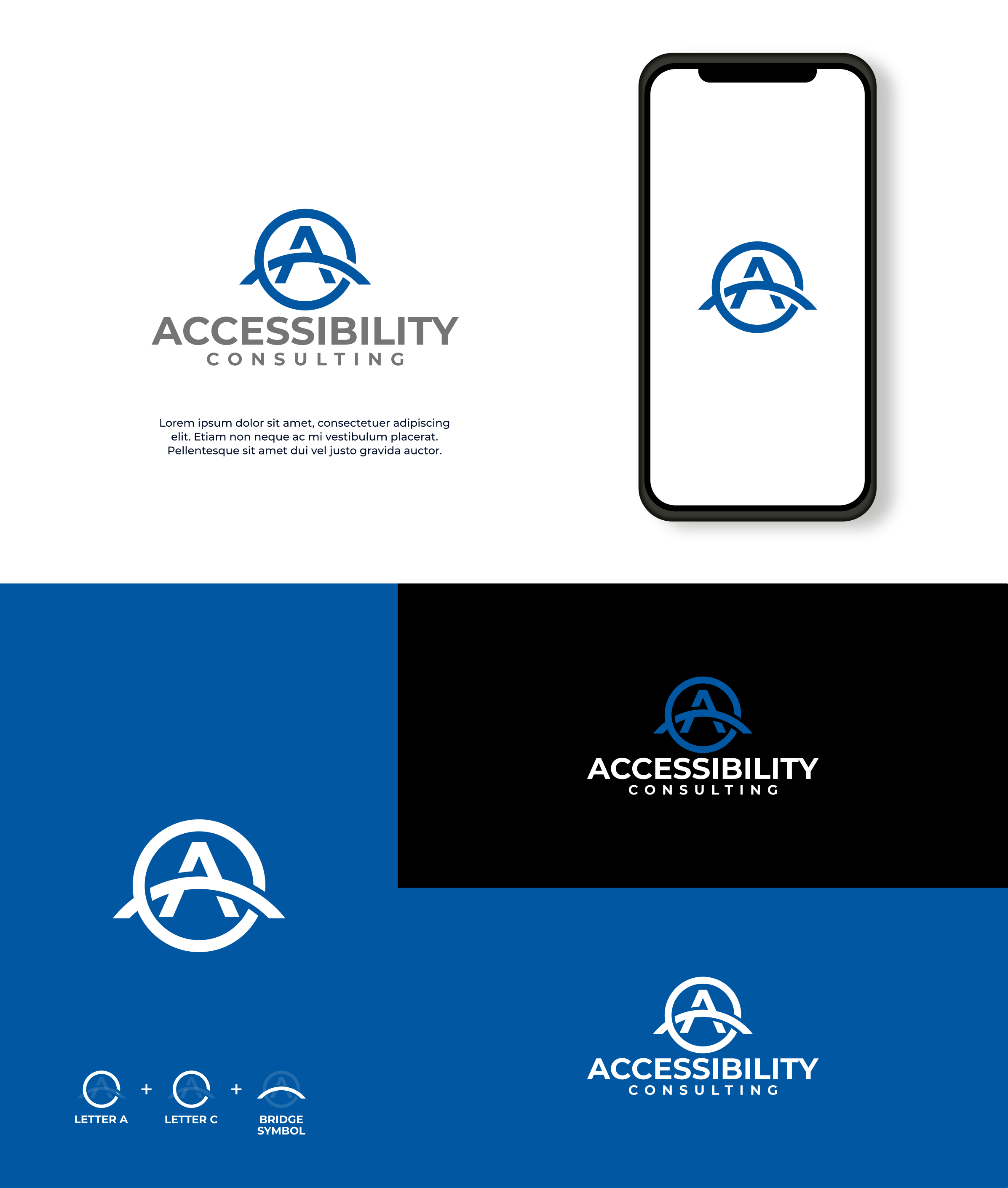 Logo Design by Zaid Al Faqih for Digital Accessibility Consulting LLC | Design #35685062