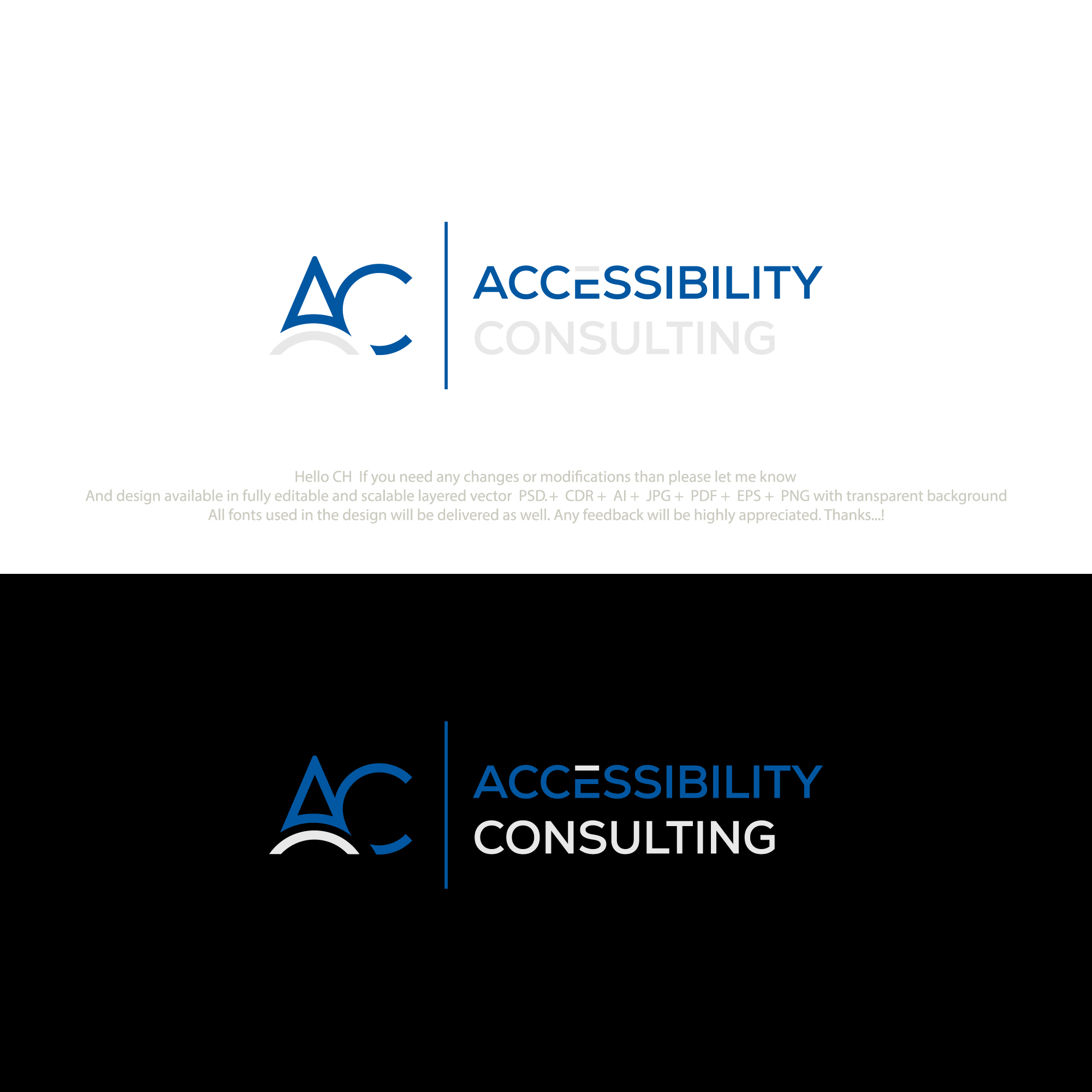 Logo Design by logofy2025 for Digital Accessibility Consulting LLC | Design #35683599