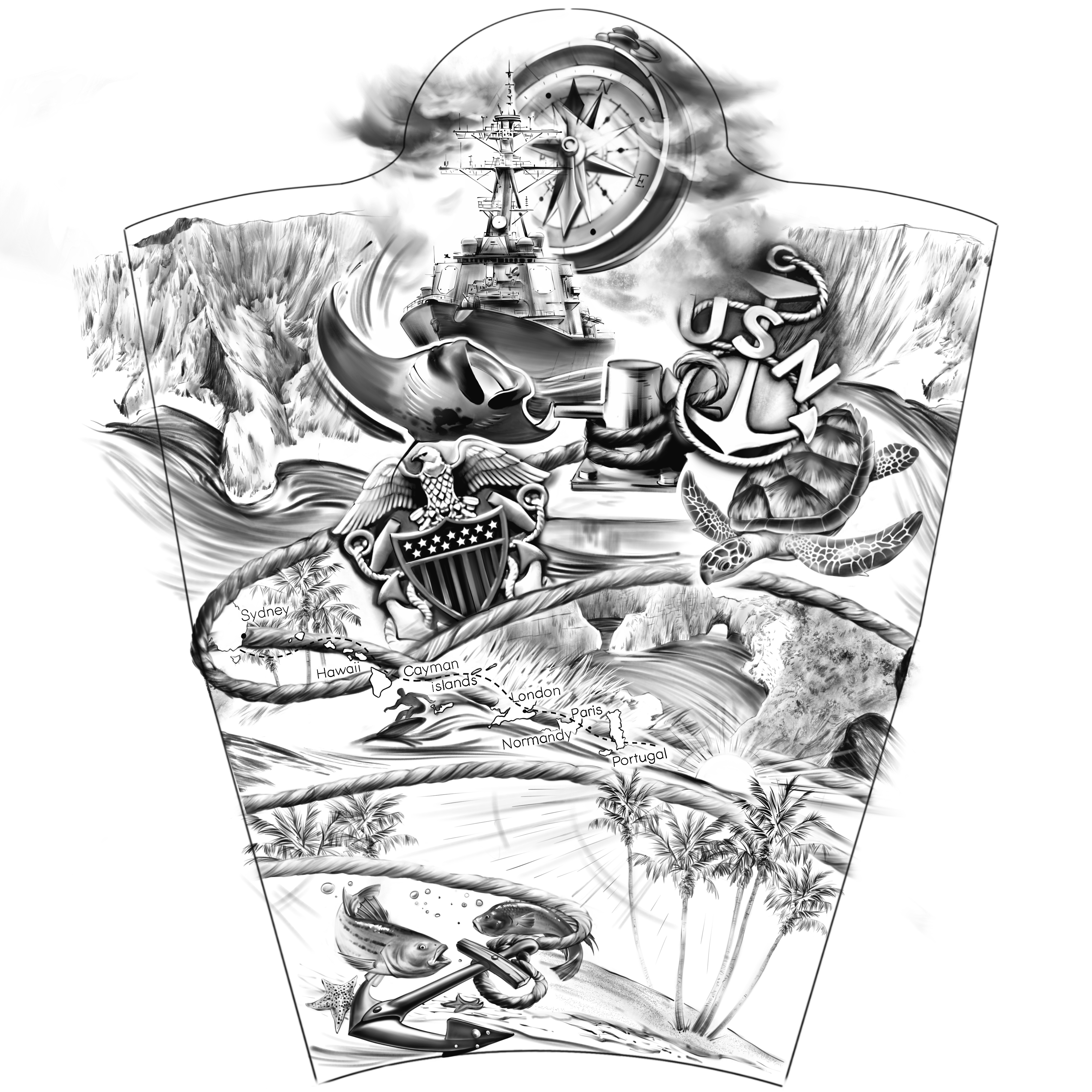 Tattoo Design by Yevhen (Ukrdesign) for this project | Design #35701378