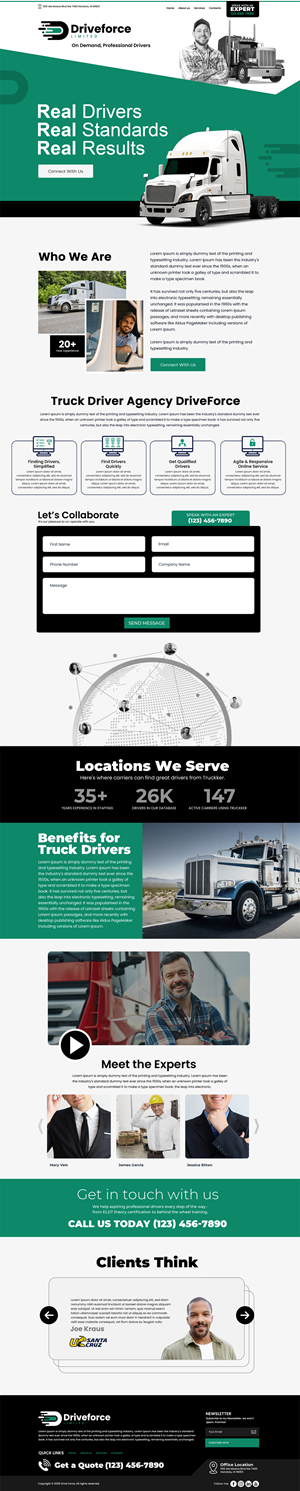 Web Design par BWS01 pour Pacem Limited | Design #35675553