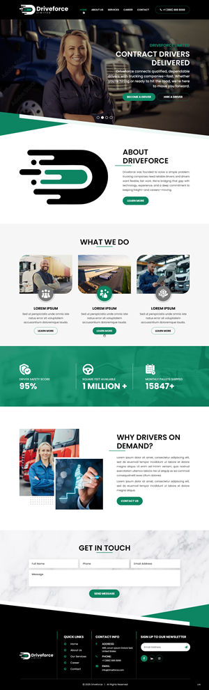 Web Design by pb for Pacem Limited | Design: #35683503