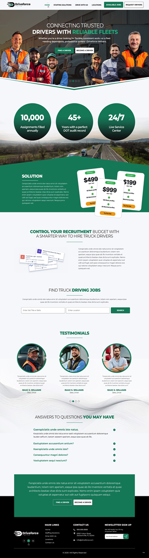 Web Design by pb for Pacem Limited | Design: #35683505