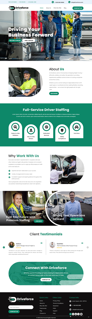 Web Design by pb for Pacem Limited | Design: #35683506