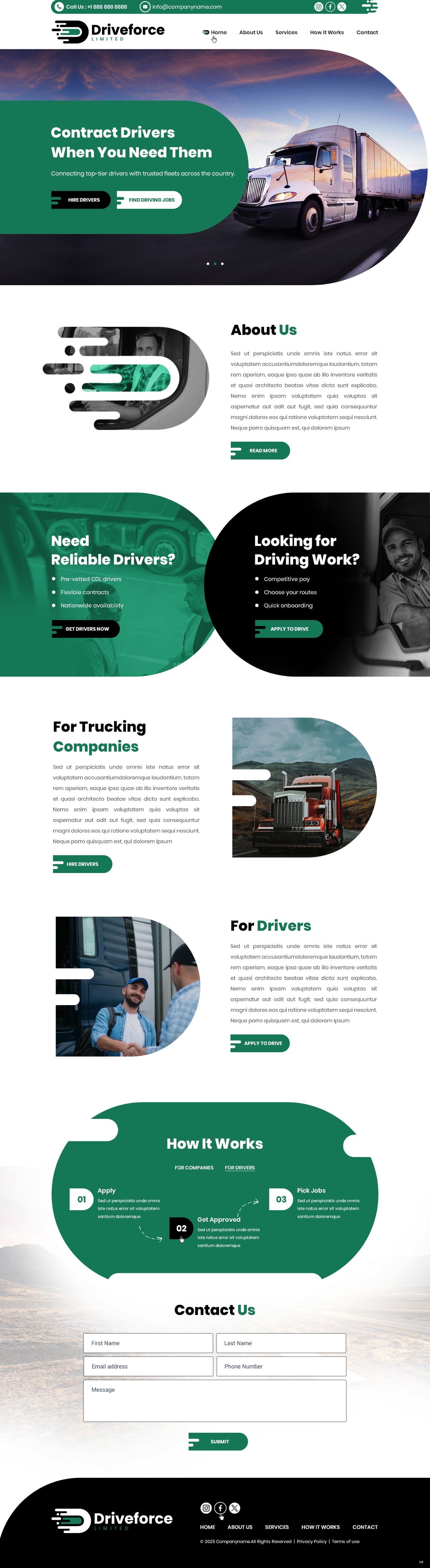 Web Design by pb for Pacem Limited | Design #35683518