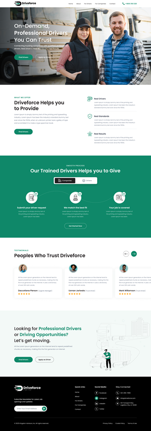 Web Design by Sbss for Pacem Limited | Design: #35675789