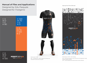 Design de Vêtement par Edu Pasquale pour FOOTGENiX | Design : #35898747