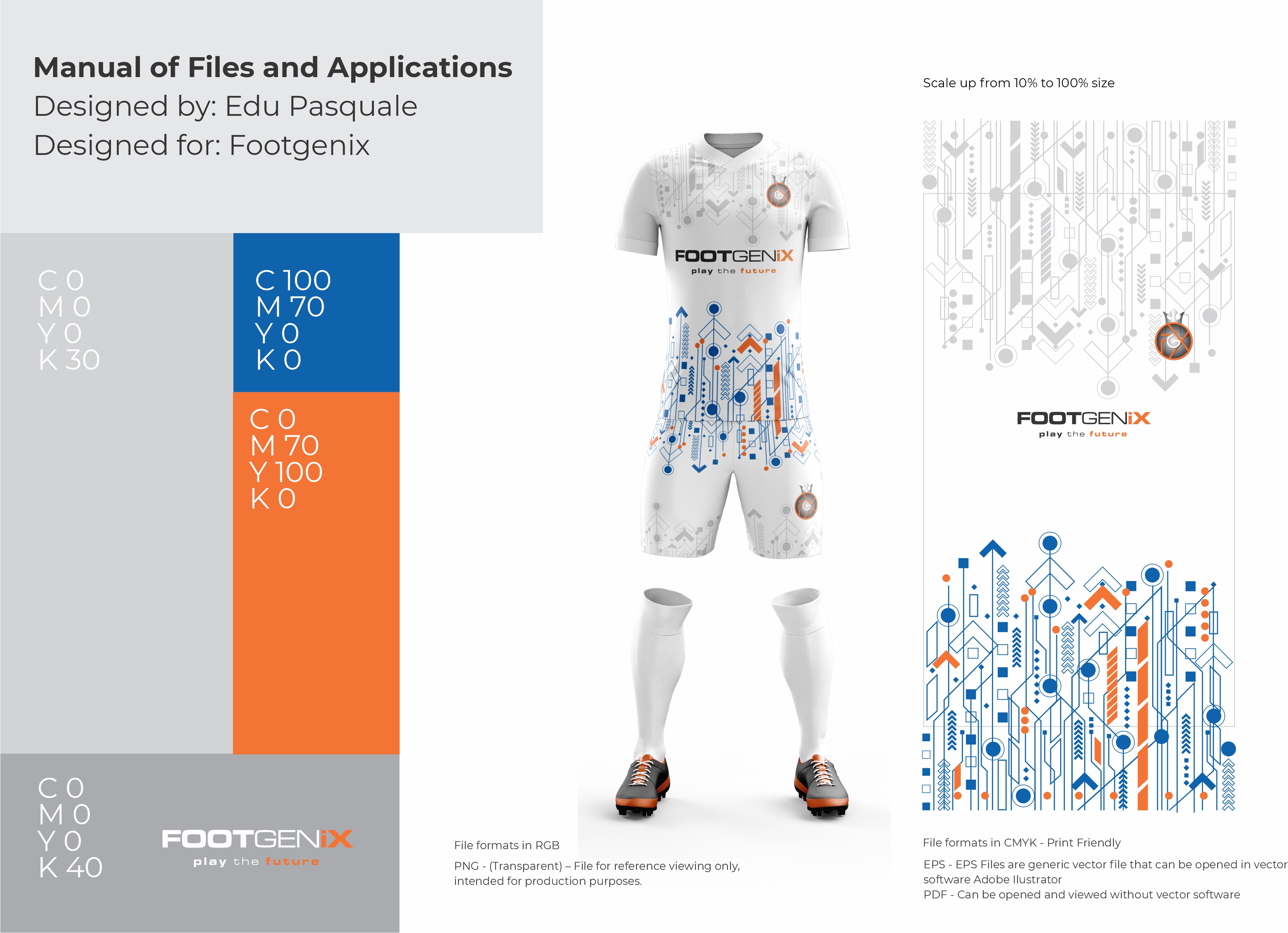 Apparel Design by Edu Pasquale for FOOTGENiX | Design #35898748