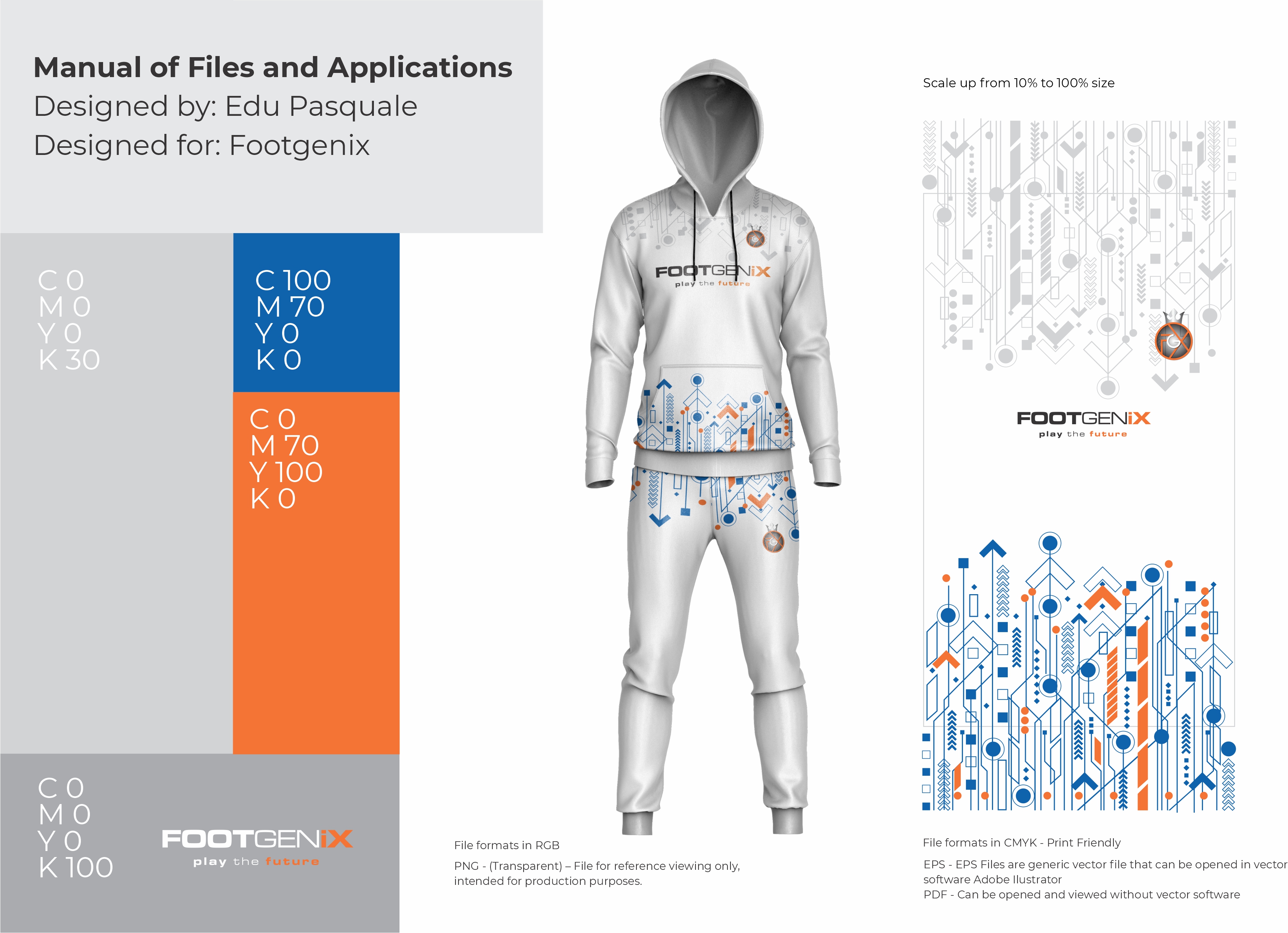 Apparel Design by Edu Pasquale for FOOTGENiX | Design #35904713