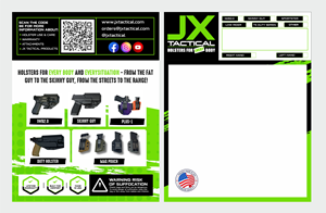 Packaging Design by SAMPA DUARI for JX Tactical | Design: #35680328