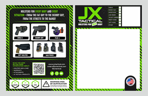 Packaging Design by SAMPA DUARI for JX Tactical | Design: #35681821