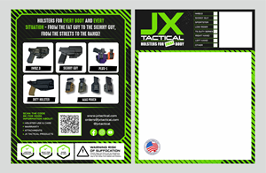 Packaging Design by SAMPA DUARI for JX Tactical | Design: #35681826