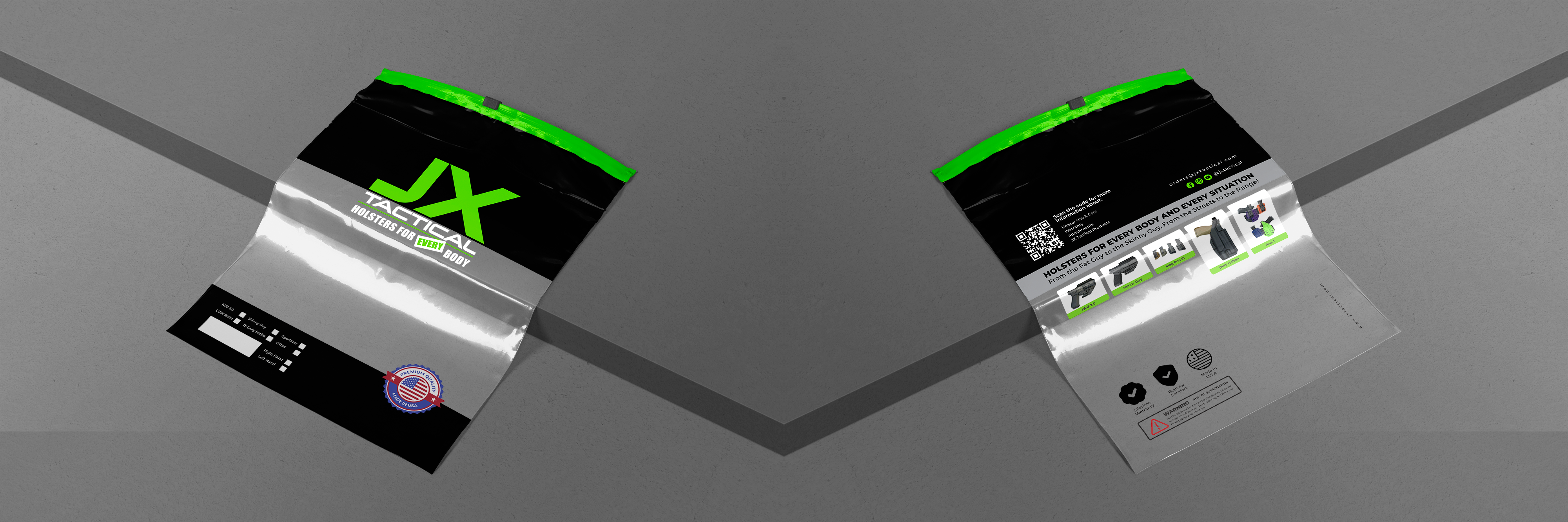 Packaging Design by dadaMEDIA for JX Tactical | Design #35682466