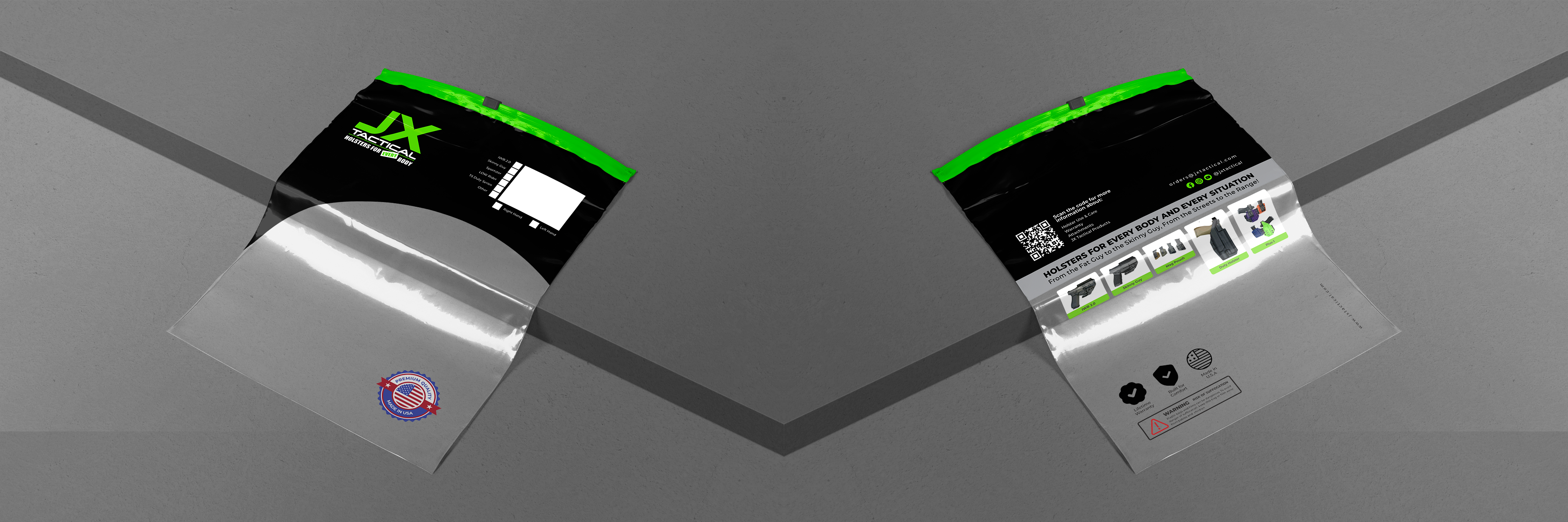 Verpackungs-Design von dadaMEDIA für JX Tactical | Design #35682467