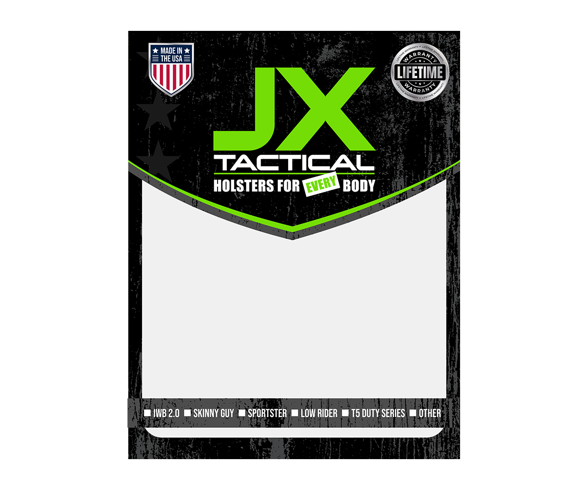 Verpackungs-Design von Lezette_G für JX Tactical | Design #35680583