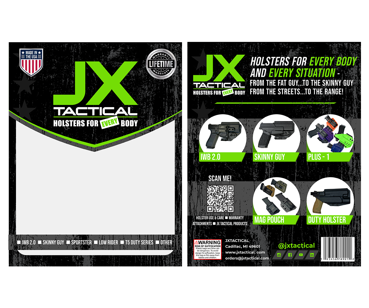 Packaging Design by Lezette_G for JX Tactical | Design #35683186