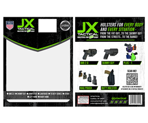 Verpackungs-Design von Lezette_G für JX Tactical | Design: #35690105