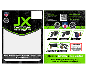 Verpackungs-Design von Lezette_G für JX Tactical | Design: #35715654