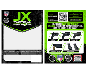 Verpackungs-Design von Lezette_G für JX Tactical | Design: #35717566