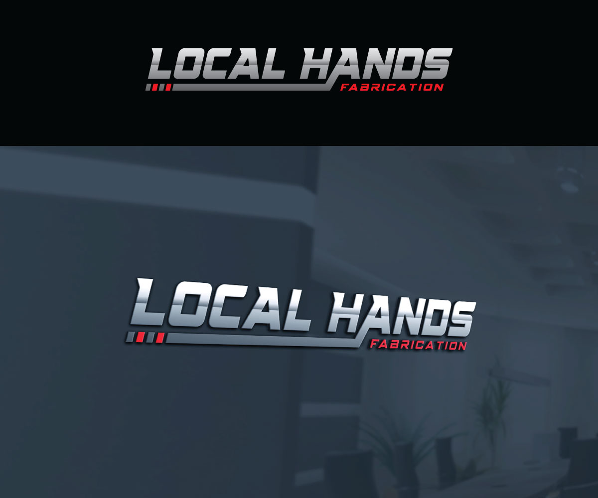 Logo Design by Luckey yaari for Local hands fabrication | Design #35680586