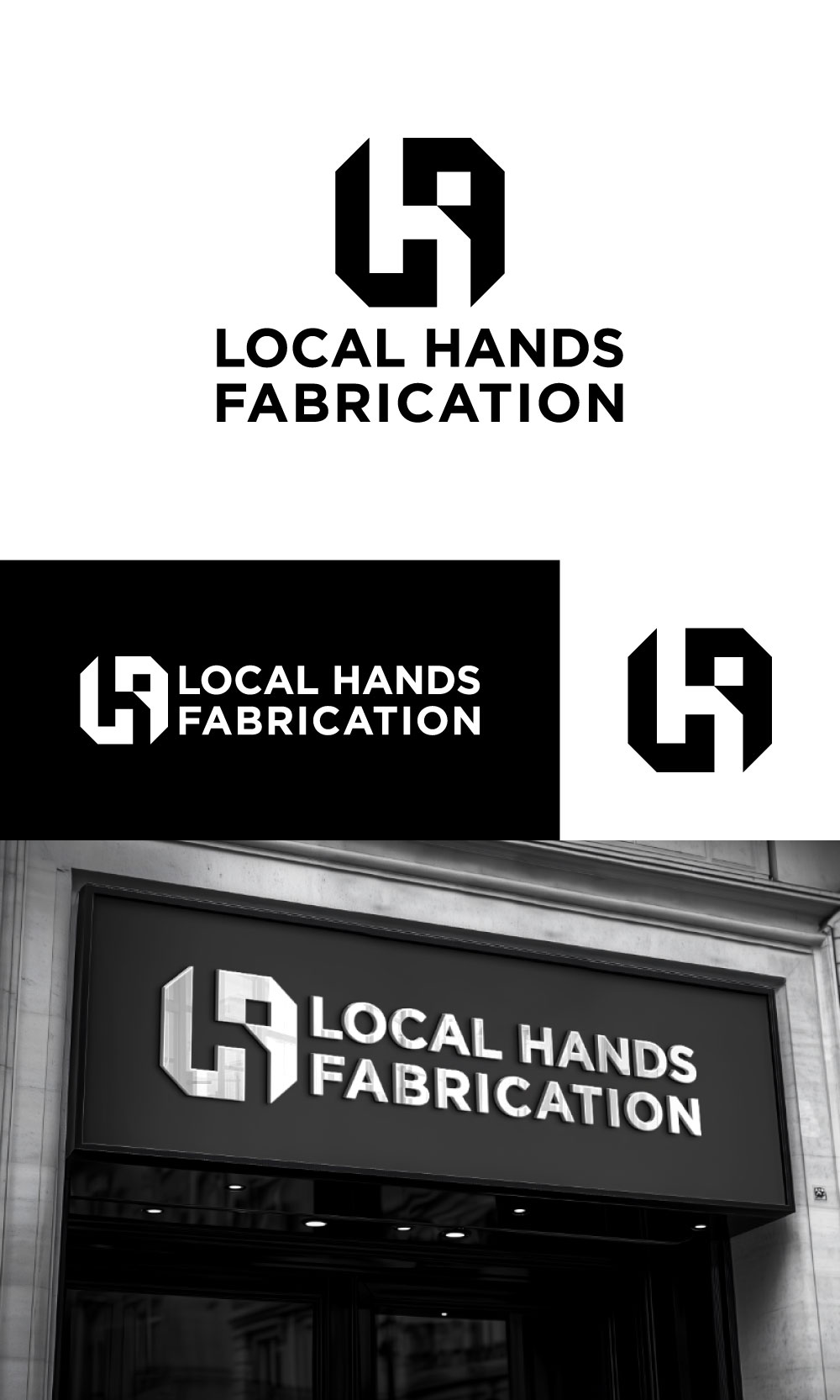 Logo Design by loveqis for Local hands fabrication | Design #35682949