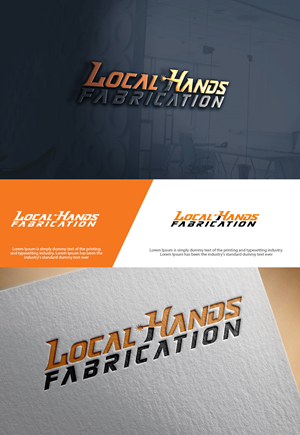 Logo Design by sulemani  creation for Local hands fabrication | Design: #35684421