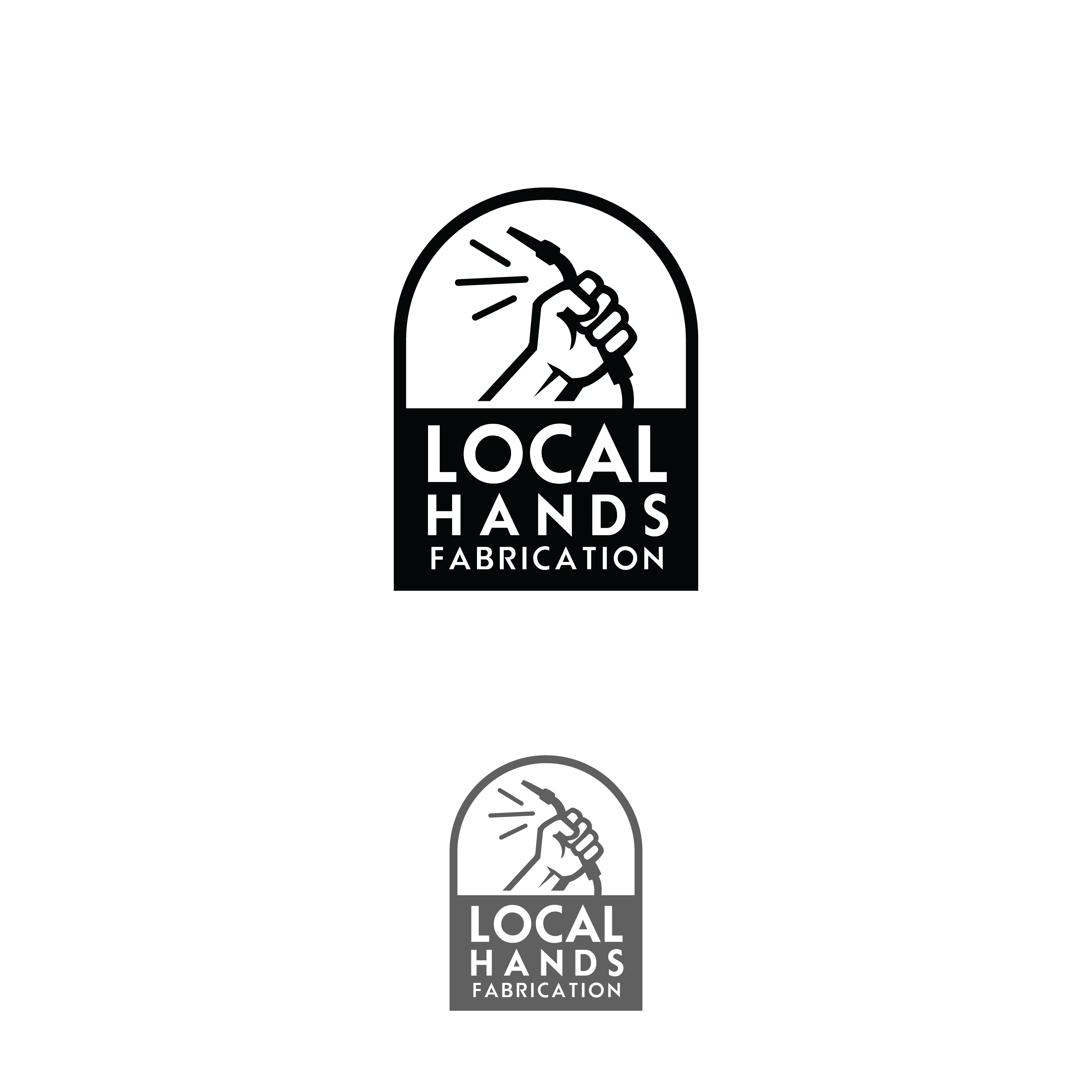 Logo Design by ainee4 for Local hands fabrication | Design #35677493